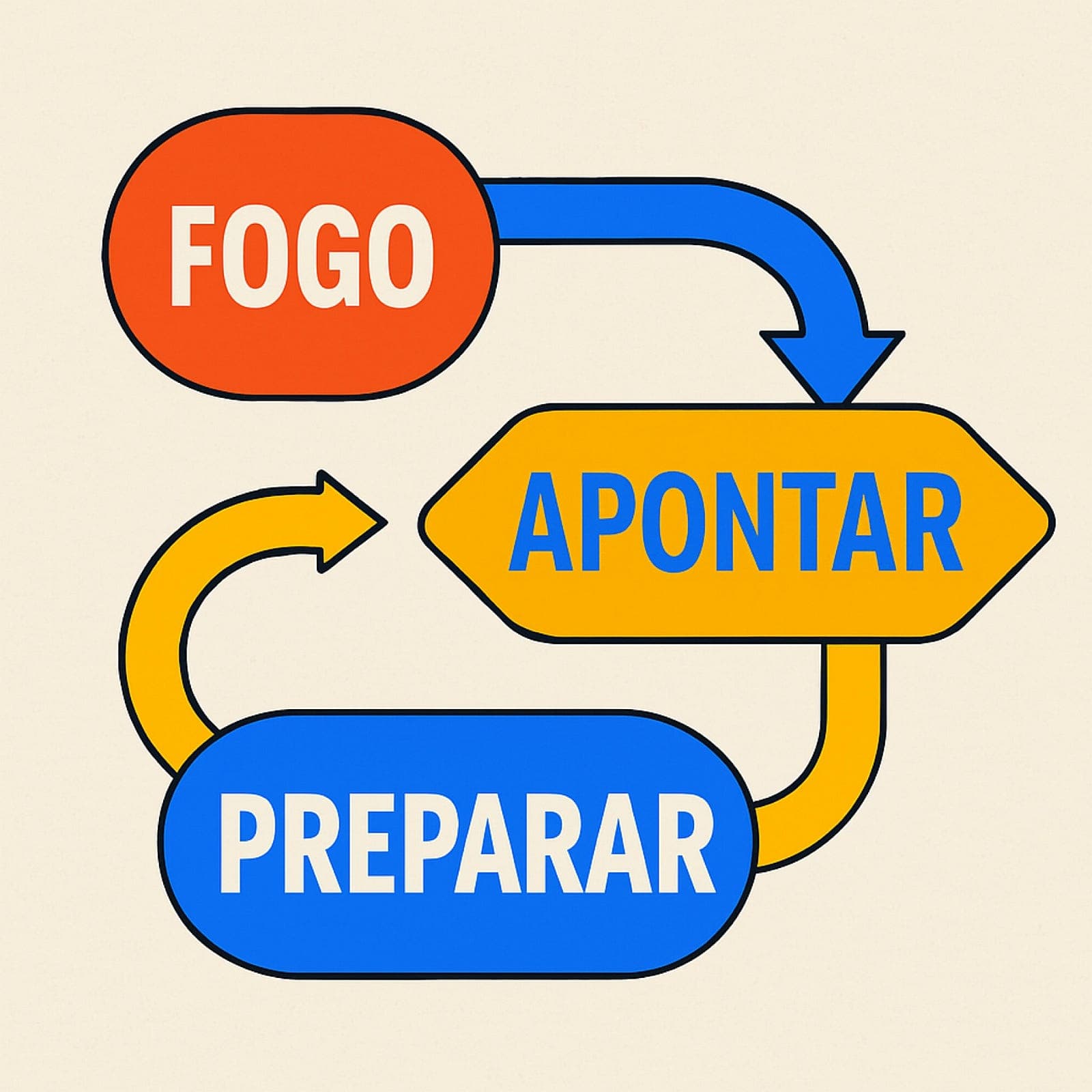 Cover Image for Fogo, apontar, preparar